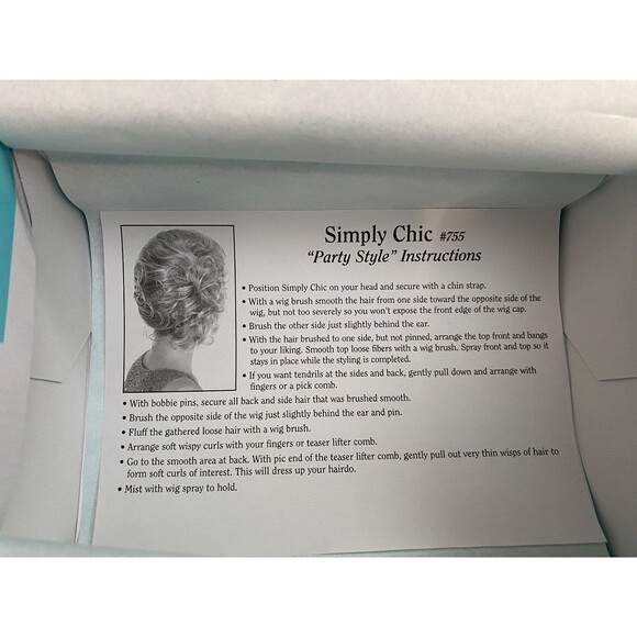 New TWC THE WIG COMPANY Fashion Club Simply Chic 10 Med Brown Curly - Picture 4 of 5